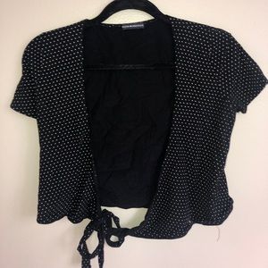 Brandy Melville wrap top.